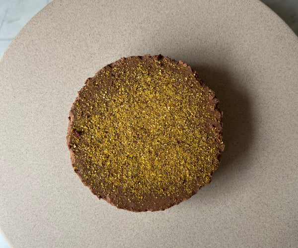 Dubai brownie (Bento cake size)